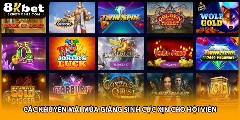 Các khuyến mãi mùa giáng sinh cực xịn cho hội viên